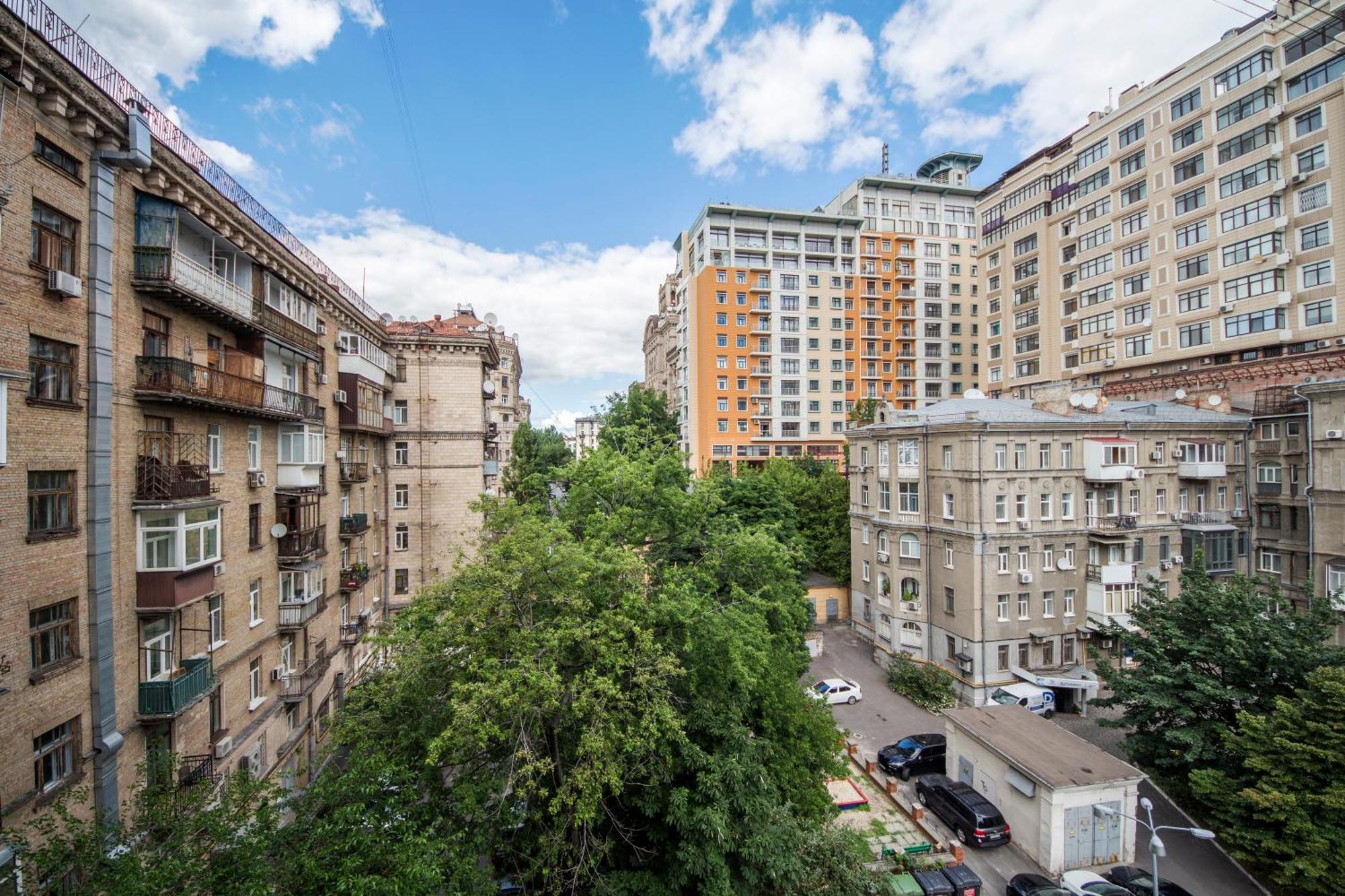 Apartments Near Parus Business Centre Kiev Eksteriør billede